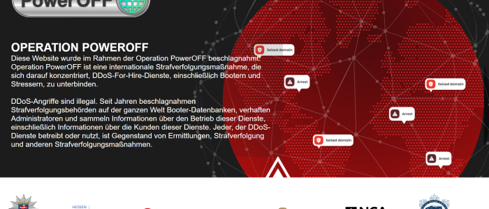 Diese DDoS-for-Hire-Plattform wurde beschlagnahmt