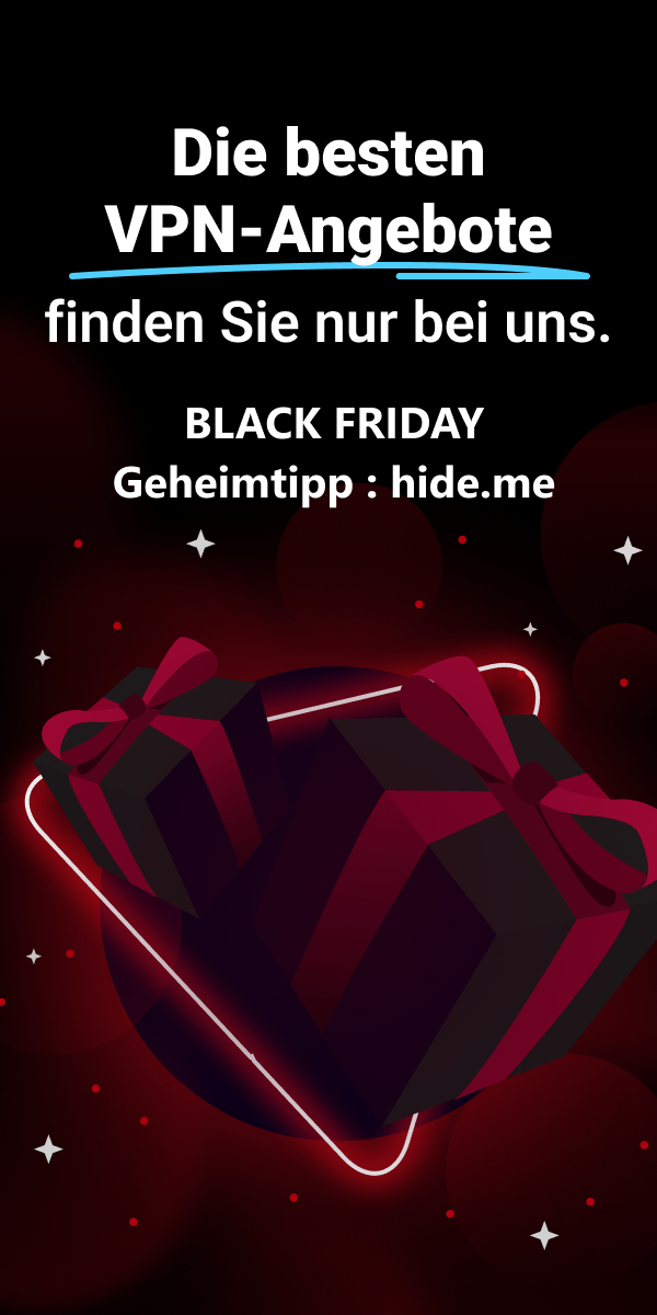 Black Friday bei hide.me