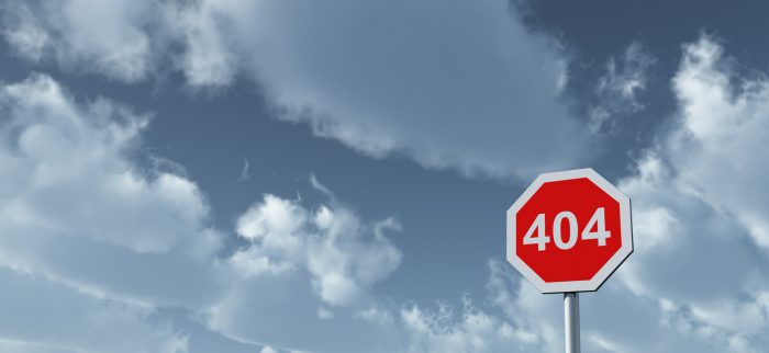 404 - der Fehlercode, den Fosshost-Anwender nun häufiger sehen