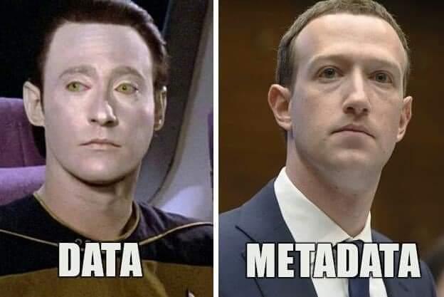 Metadata Mark Zuckerberg