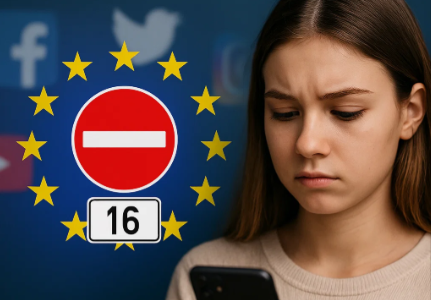 Social Media ab 16? Die EU plant technische Altersverifikation für Jugendliche.