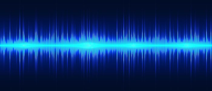 Darstellung eines Audiosignals, wie es von EnCodec dekodiert wird