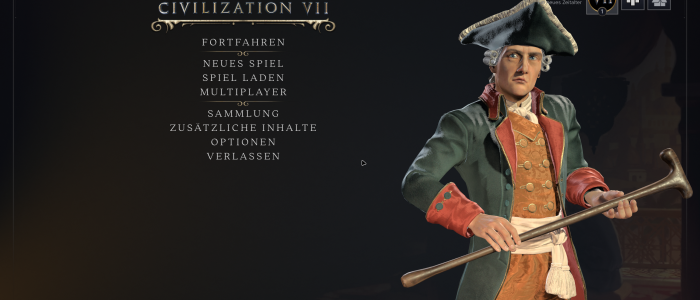 Civilization 7 Main Menu