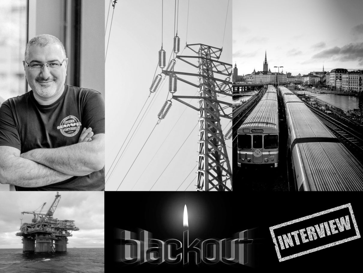 Manuel Atug gibt ein Interview zum Thema Blackout und Schutz kritischer Infrastrukturen