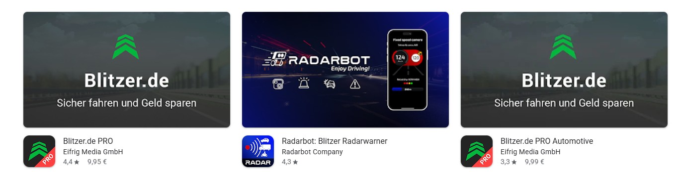 Blitzer-Apps