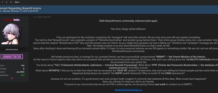 BrachForums Comeback