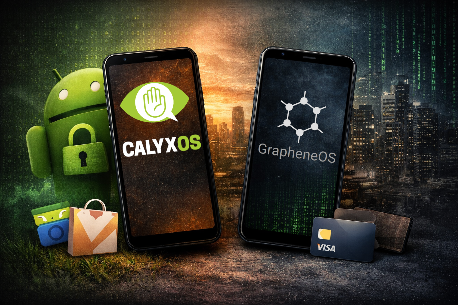 GrapheneOS, CalyxOS