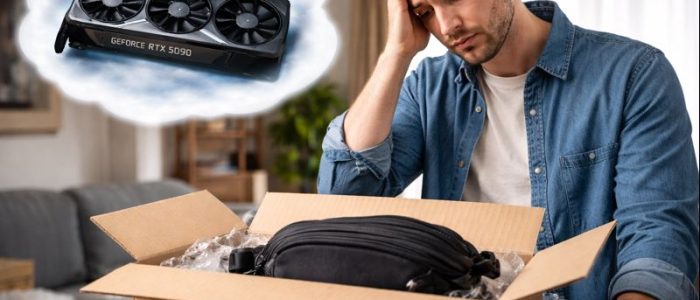 Symbolbild: GPU-Deal oder Scam? Wenn der Karton mehr verspricht, als er hält.
