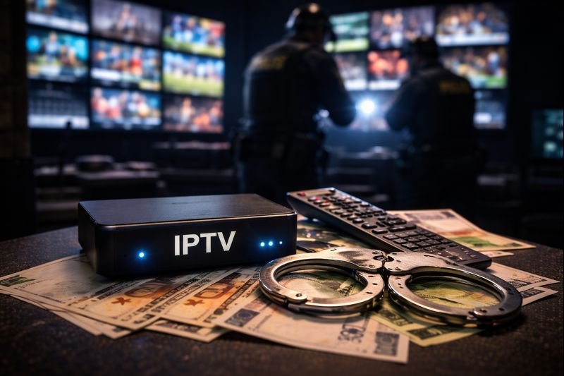 Illegales IPTV als Geschäftsmodell: Set-Top-Box, Zahlungsströme und strafrechtliche Konsequenzen rücken zunehmend in den Fokus der Ermittler.