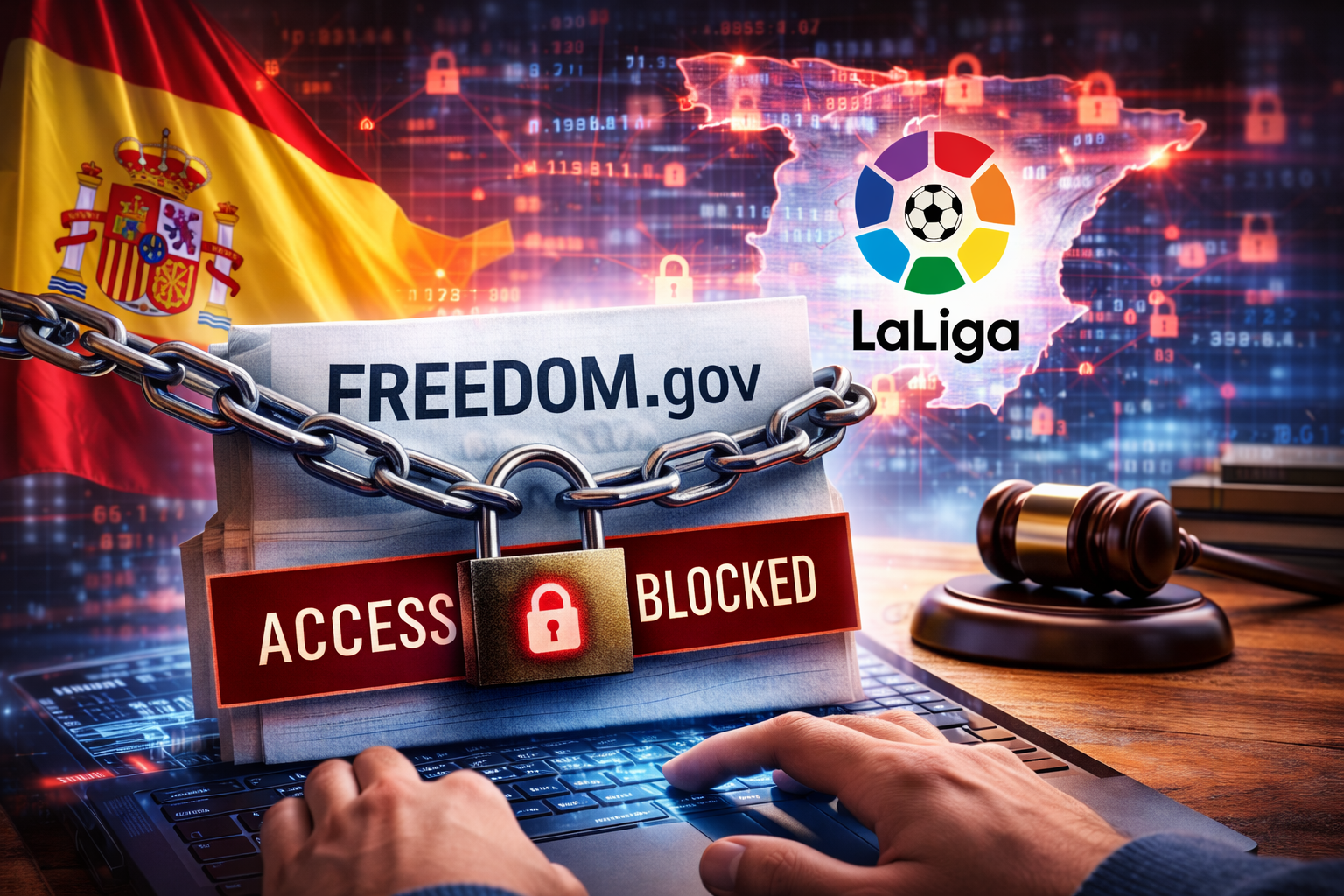 Digitale Kettenreaktion: Im Kampf gegen Fußball-Streams gerät auch legitime Infrastruktur unter Druck.