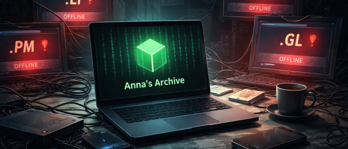 Abgeschaltet und doch erreichbar: Der Schlagabtausch um Anna’s Archive geht weiter.