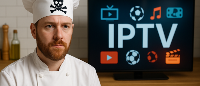 Zwischen Kochshow und Cybercrime: TikTok-Star ‚Dad the Dish‘ verkaufte als Reseller in einem illegalen IPTV-Netzwerk Sky-Streams.