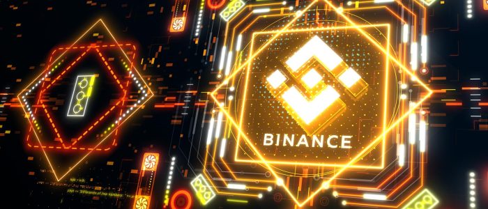 Futuristisches Binance Exchange-Markt Symbol