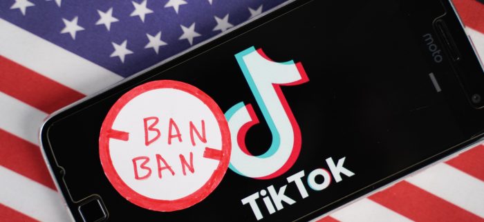 TikTok Verbot in den USA (Symbolbild)