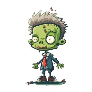 Ein Zombie zu Besuch in der Glosse