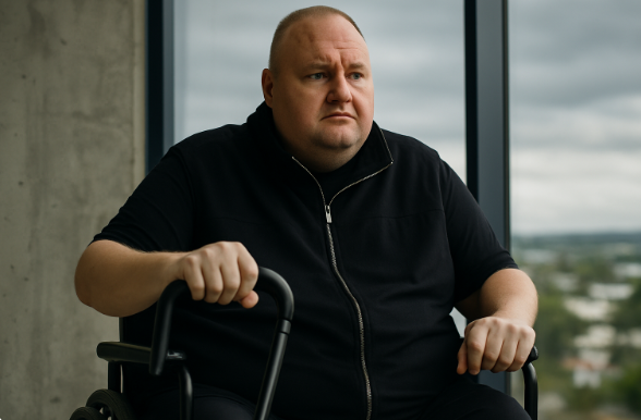 Kim Dotcom meldet sich nach Schlaganfall zurück: „Ich komme wieder“