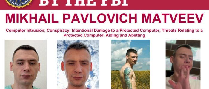 Mikhail Matveev auf Most Wanted-Liste des FBI