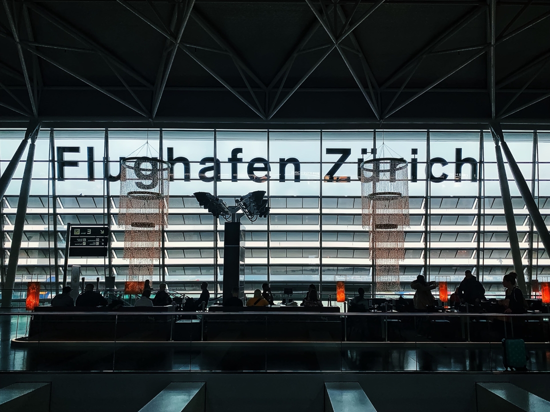 Check-in, Flughafen Zürich
