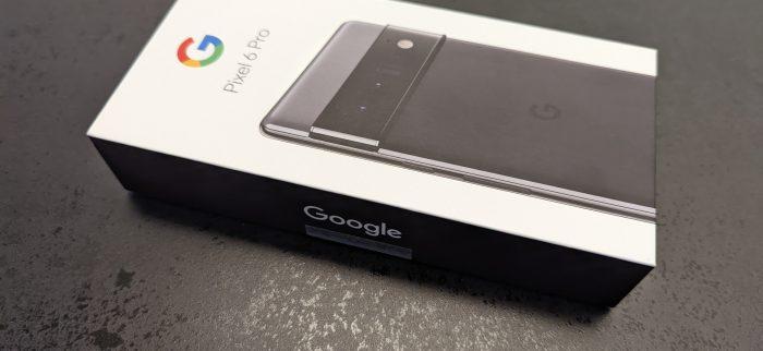 Google Pixel 6 Pro Verpackung