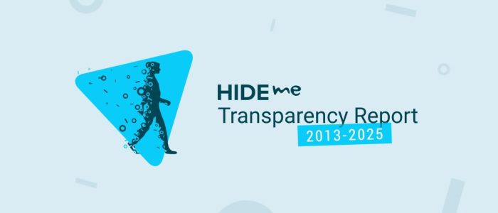 Hide.me VPN Transparenzbericht