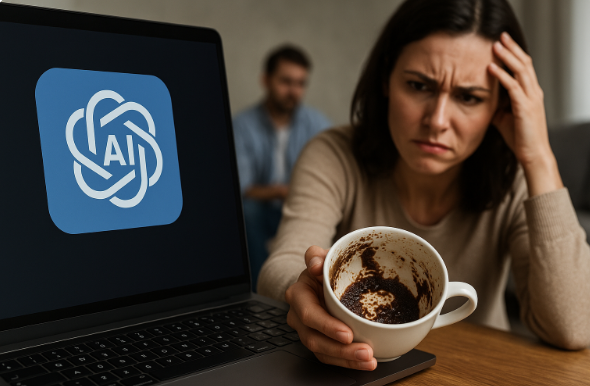ChatGPT zerlegt Ehe: KI liest Seitensprung aus Kaffeetasse – Frau reicht Scheidung ein