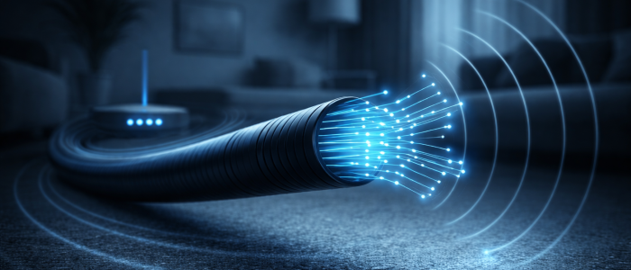 Unsichtbar und lautlos: Glasfaser als potenzieller Lauscher im eigenen Netzwerk.