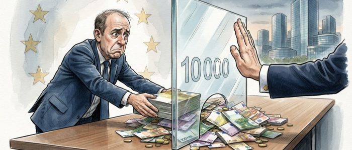 Bargeld-Obergrenze: EU begrenzt Barzahlungen im geschäftlichen Zahlungsverkehr ab 2027 auf 10.000 Euro
