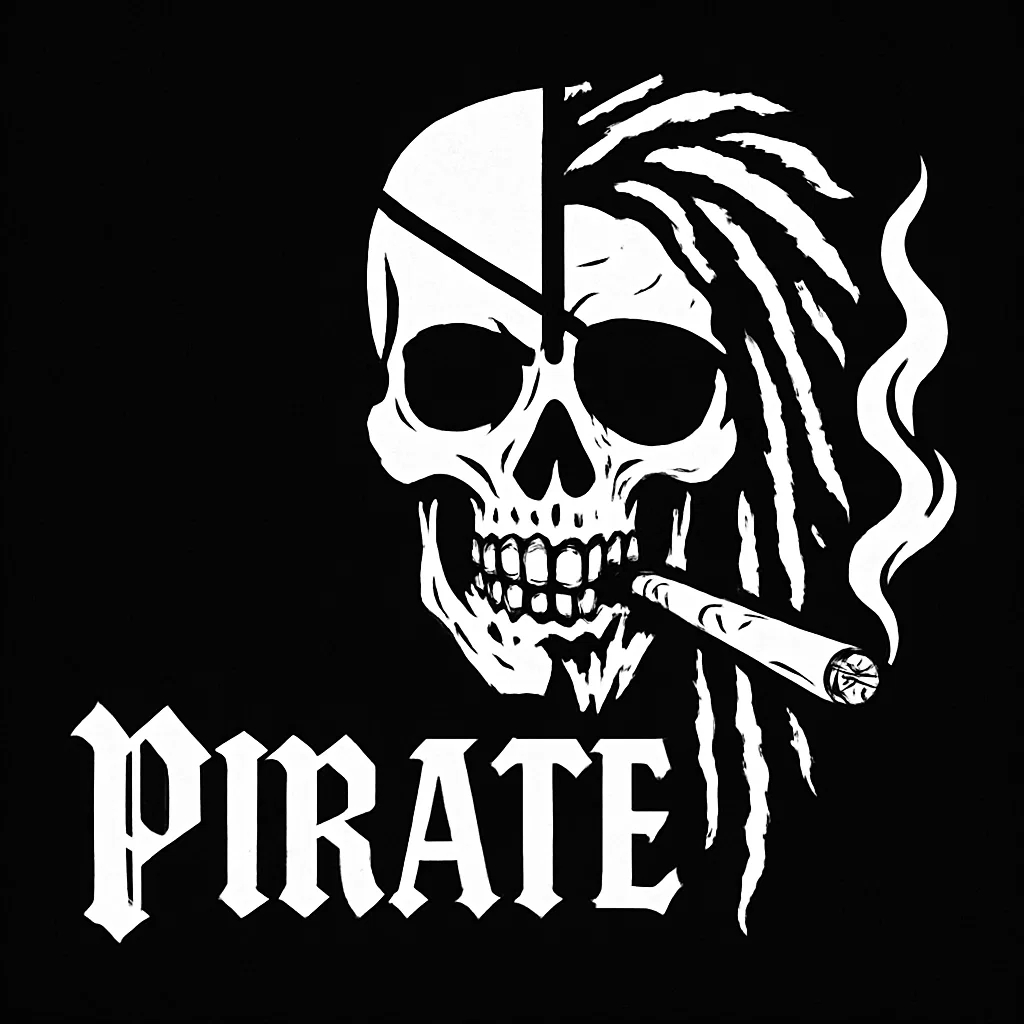 Webwarez-Foren, illustration of a pirate