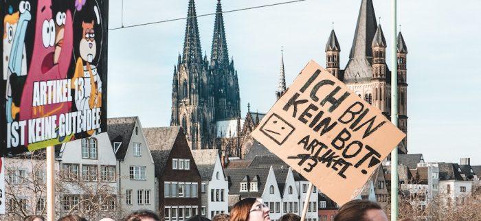 Köln Demo gegen Artikel 13, Axel Voss