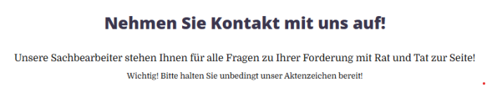 Delta Inkasso GmbH verschickte Mahnung mit unbekannter Forderung