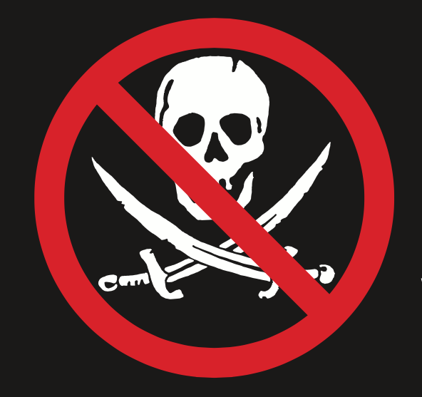 Skull, piracy