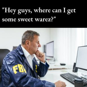 FBI agent, warez