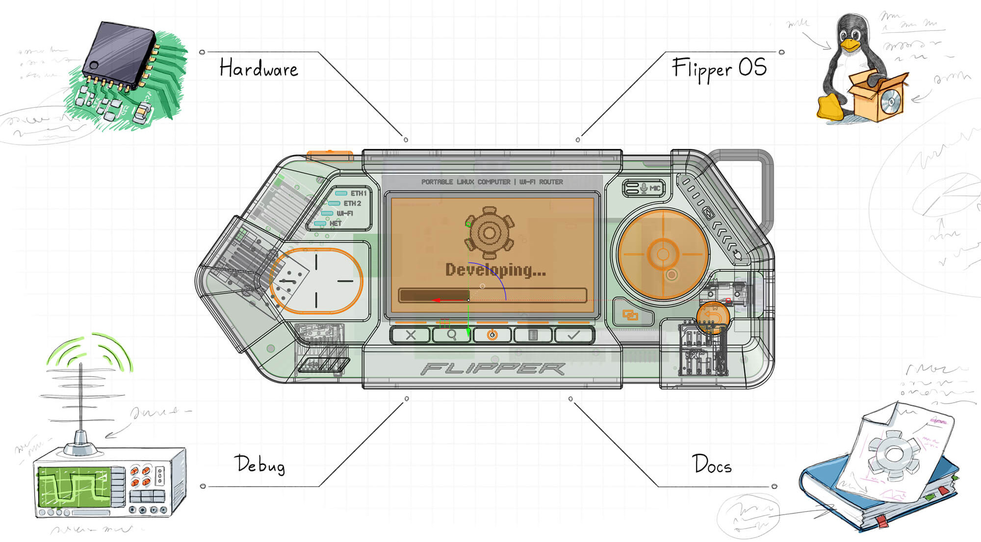 developing flipper one