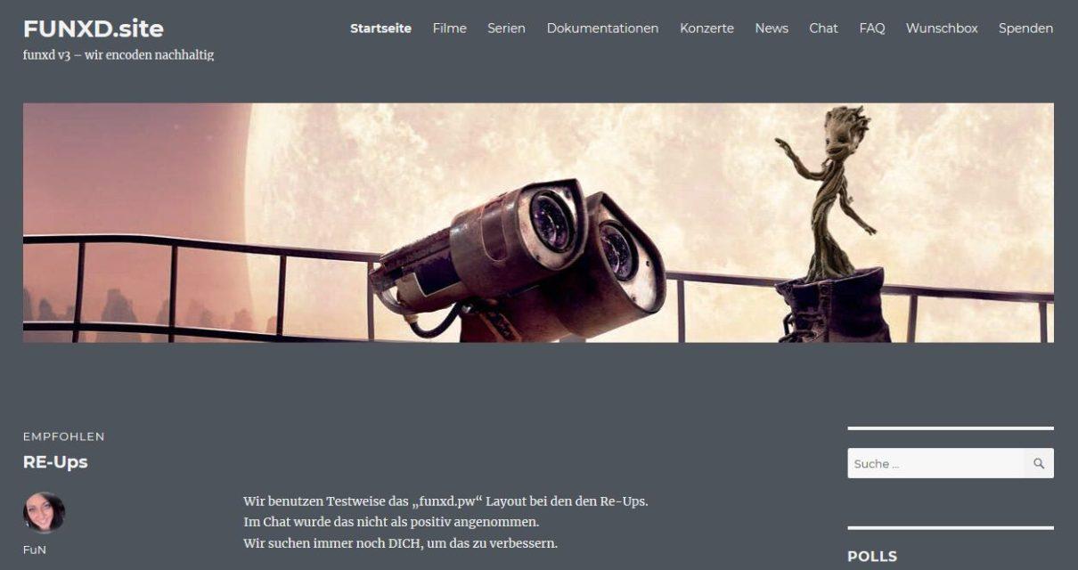FUNXD.site: Webwarez-Blog unter neuer Domain wieder online