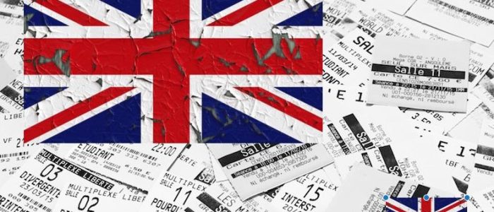 Online-Ticketkauf, Großbritannien