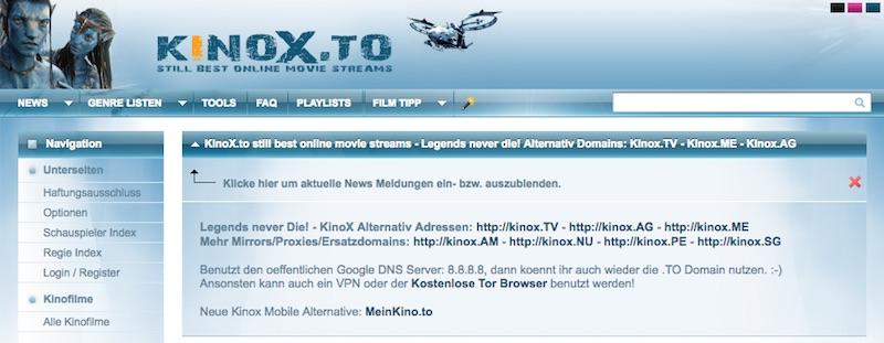 Kinox.to zockt Nutzer veralteter Android-Browser ab