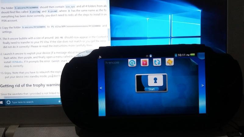 h-encore: Hack für Spielkonsole PS Vita veröffentlicht
