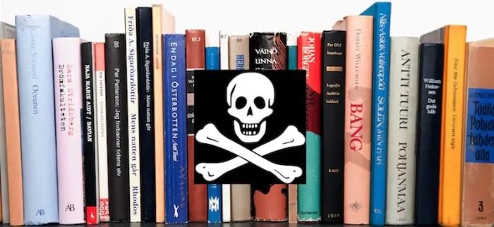 e-book, ebook piraterie