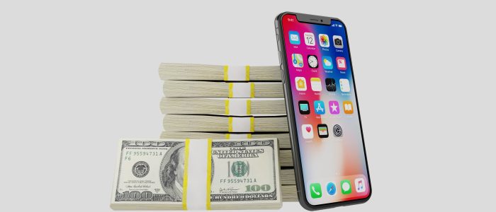 iphone, money