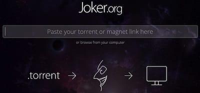 joker-org, screenshot