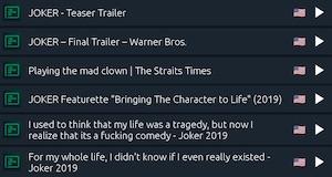 Trailer für Joker