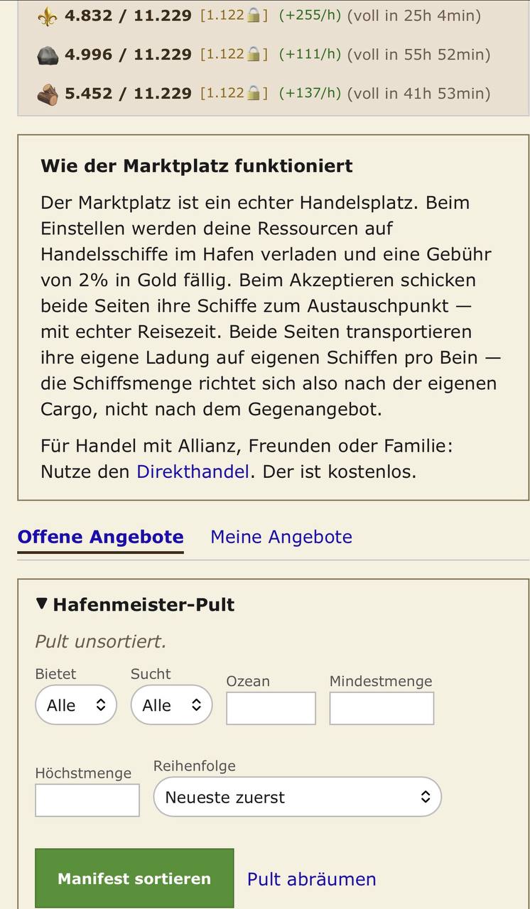 kampfinsel, marktplatz