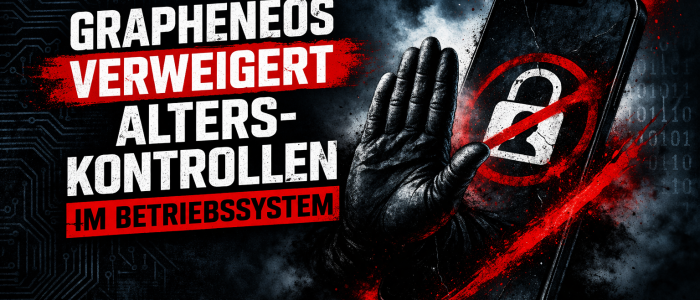 grapheneos, keine Alterskontrollen