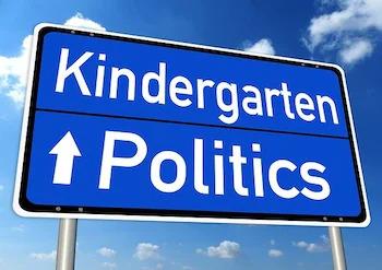 Kindergarten oder Politik?