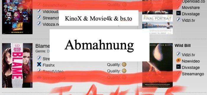 kinox.to, movie4k, burning series, fake-abmahnung