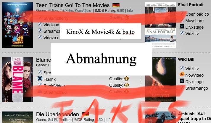kinox.to movie4k burning series fake-abmahnung