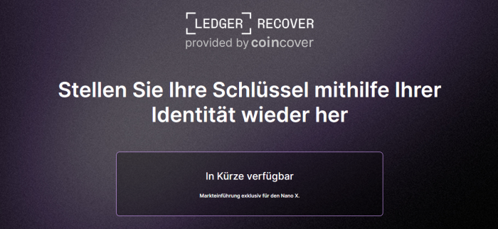 Ledger Recovery