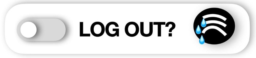 log out?