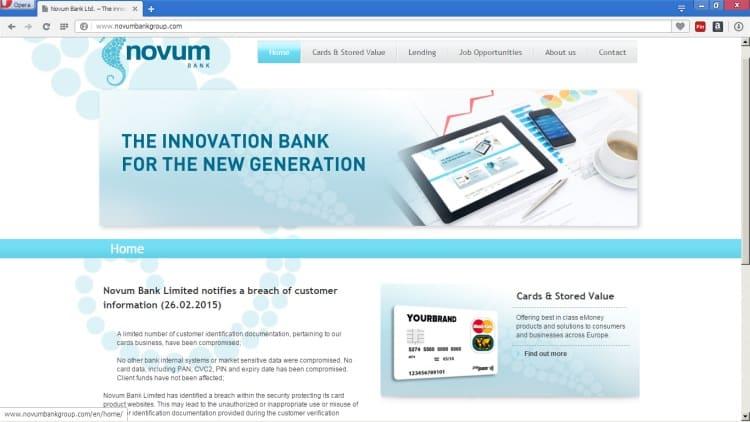 Novum Bank, Mastercard-Prepaid