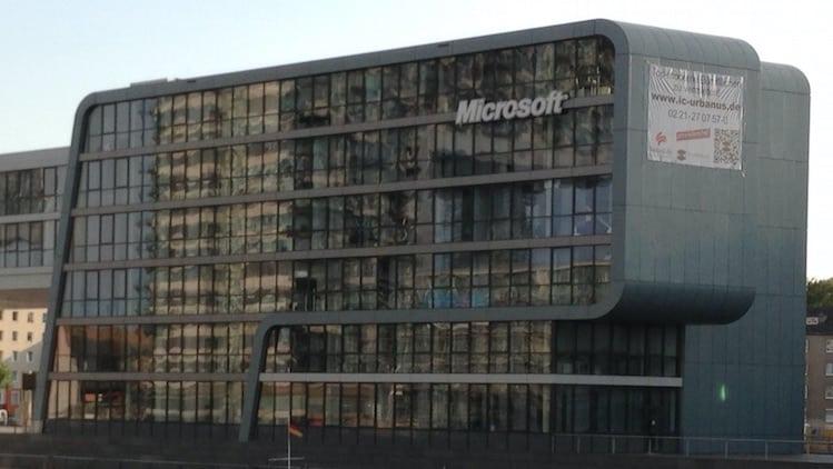 Microsoft-Firmengebäude in Köln